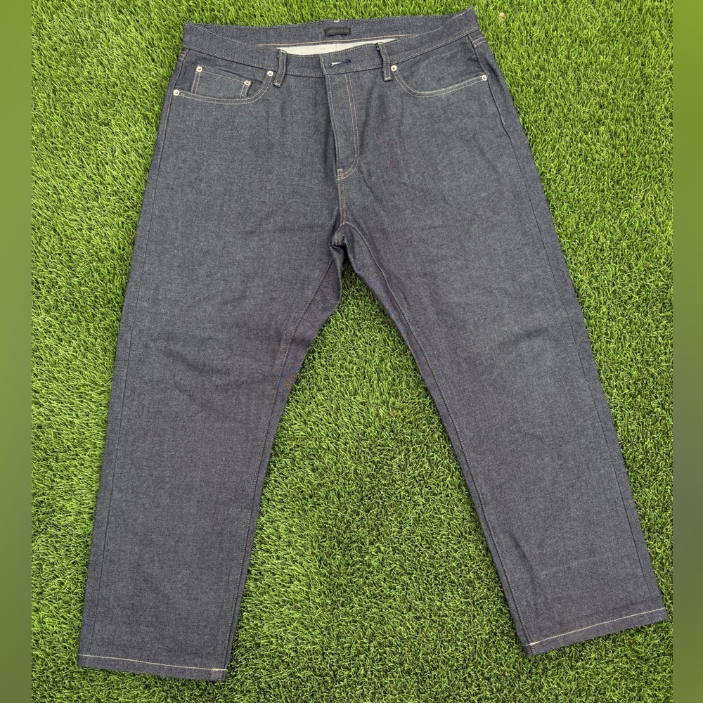 Uniqlo Men's Dark Blue Jeans